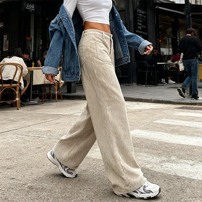 👖 Spodnie Julia™ – damskie spodnie z wysokim stanem i szerokimi nogawkami