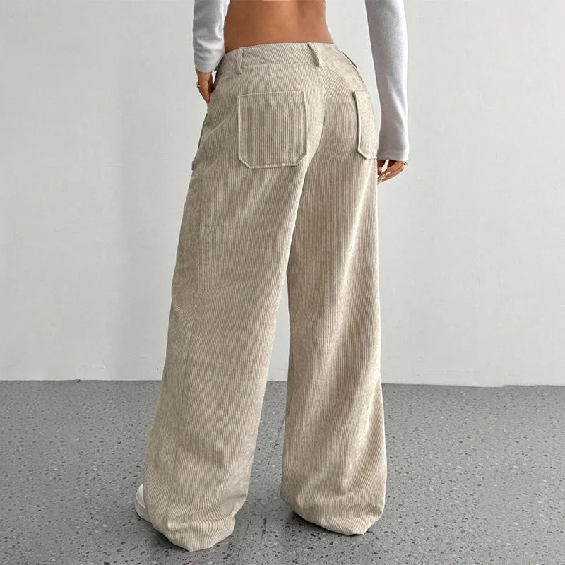 👖 Spodnie Julia™ – damskie spodnie z wysokim stanem i szerokimi nogawkami